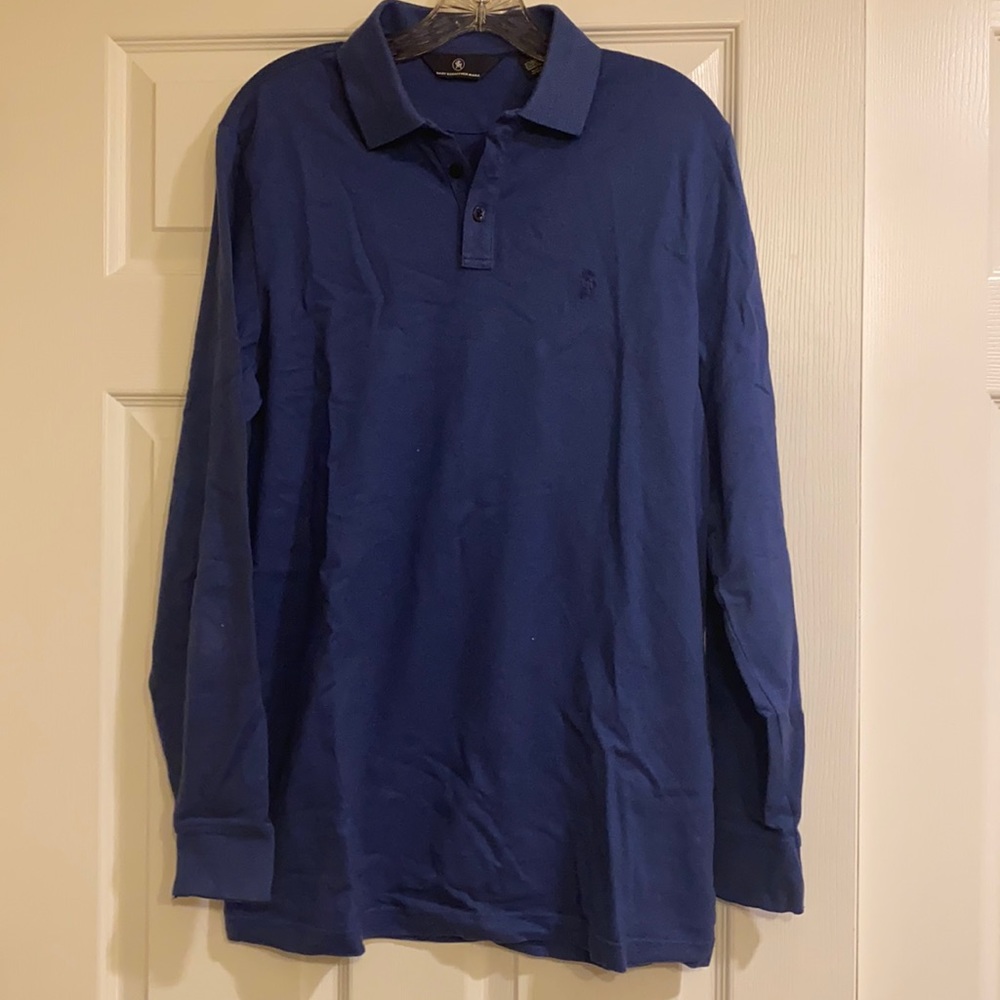 Men’s long sleeve polo